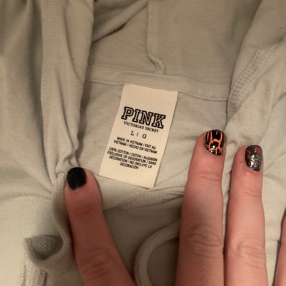 Like new Pink hooded tee - Picture 2 of 3